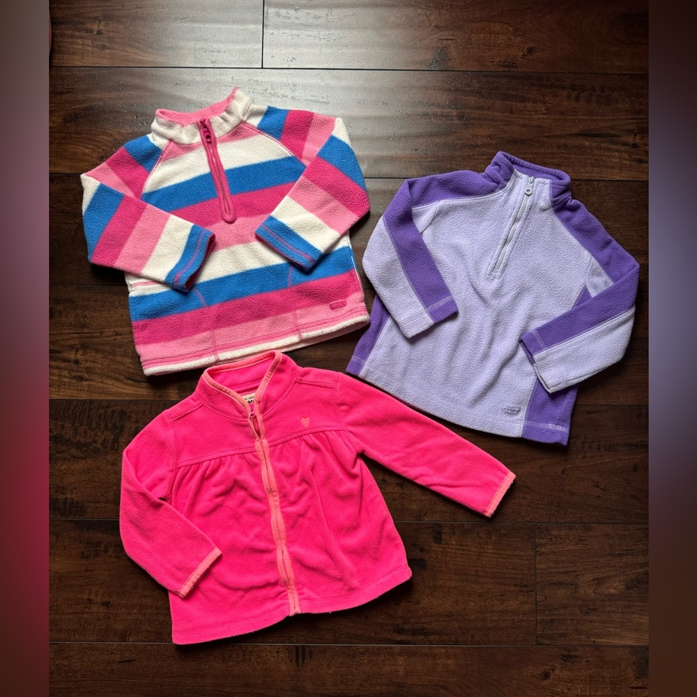 Baby Girl Fleece Jackets 24M
